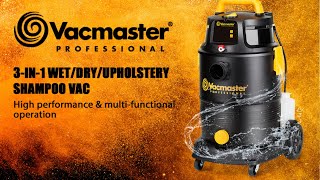 Vacmaster Wet Dry Shampoo Vacuum Cleaner 3 in 1