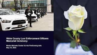 Fallen Officers Honored at Memorial Ceremony