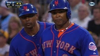 NYM@PIT: Byrd legs out an RBI infield hit in fifth