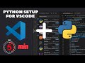 How to setup Python for VSCode in 2025 in 5mins! | Install Python and Setup VSCode for Windows 10