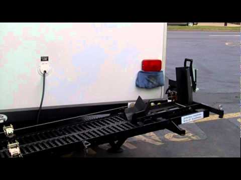 Motorcycle Rv Lift Hauler Youtube