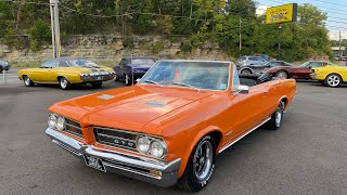 Test Drive 1964 Pontiac Tempest Convertible SOLD $25,900 Maple Motors #1276