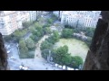 サグラダ・ファミリア sagrada familia　　頂上から下り階段への構造