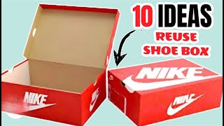 How to reuse Shoe Boxes at home | 10 Amazing Ideas | Best out of waste