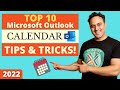 Top 10 Outlook 365 Calendar Tips & Tricks for 2023 | Microsoft Outlook Tutorial