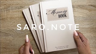 РАСПАКОВКА и ОБЗОР Memory Book (Saro.Note) #diary #planner #journaling #memorybook