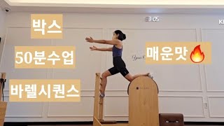 [50min](바렐+박스) 50분 바렐시퀀스/유산소/ 전신근력강화/매운맛🔥/barrel sequence