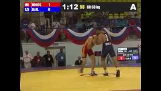 Omid Noroozi (IRI) vs Sakit Jalilov (AZE) 60kg - 2012 Greco Roman Wrestling World Cup