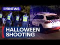 Man shot dead outside Halloween party in Melbourne | 9 News Australia