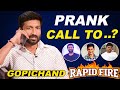 Hero Gopichand Prank Call to Mahesh Babu, Prabhas, Maruthi at Pakka Comericial Movie Interview | AC