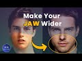 How To Make Your Jaw Wider ? - Looksmaxxing (blackpill analysis)