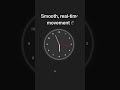 modern Glass clock UI with HTML , CSS & JavaScript