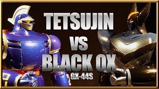 Soul of Chogokin GX44S TETSUJIN vs. BLACK OX diecast robot figure review