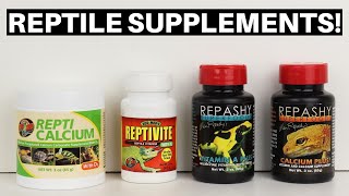 Calcium And Vitamin Supplements For Reptiles And Amphibians - Benjamin's Exotics