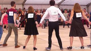 GOURIN 2018 : poules laridé 8 temps de la côte (danse bretonne) avec Morgan Cosquer et Eliaz Le Bot