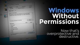 Windows without Permissions