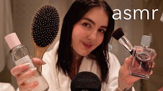 [asmr en español] SKINCARE + me MAQUILLO - ASMR para DORMIR en minutos Ale ASMR :)