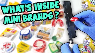 CUTTING & OPENING Mini Brands Series 2 to see WHAT'S INSIDE
