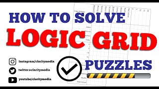 How to Solve Logic Grid Puzzles