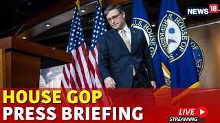 Mike Johnson LIVE | House GOP Hold First Press Conference Since Speaker Election | GOP LIVE | N18G