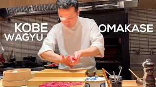 $205 Michelin Starred Kobe Wagyu Omakase, Nishiazabu, Tokyo - Niku Kappo Jo* Vlo