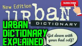 Urban Dictionary Explained #urbandictionary #Aaron Peckham