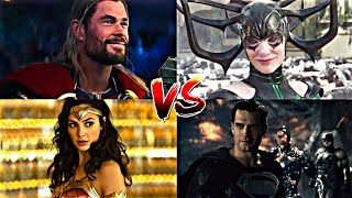 Thor & Hela vs Wonderwoman & Superman⚡️| Druig.fx🦋#marvel #dc #ironman #shorts #subscribe