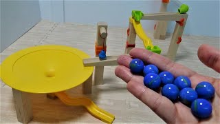 Haba Kugelburn Ball track Basic Pack funnel jungle 【Instruction video】