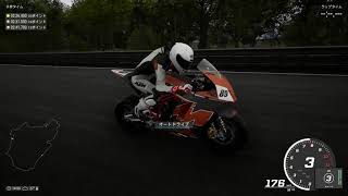 Ride 4　PS４　KTM公式テスター　ノルトシュライフェ・ハーフ・タイムアタック　1190RC8R　RM