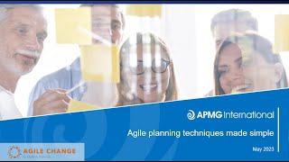 Agile planning techniques made simple