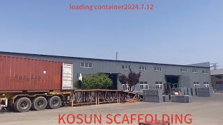 2025.2.12 LOADING CONTAINER-STEEL PROP Hunan Kosun Scaffold