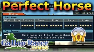 Perfect stats bred filly in Gallop Racer 2006