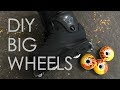 HOW TO MAKE YOUR AGGRESSIVE SKATES FIT BIG WHEELS TUTORIAL // DIY INLINE SKATE // VLOG 107 HOW TO MAKE YOUR AGGRESSIVE SKATES FIT BIG WHEELS TUTORIAL // DIY INLINE SKATE // VLOG 107