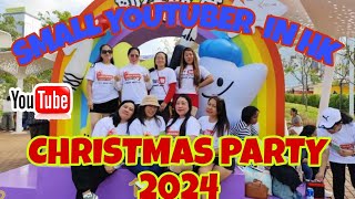 CELEBRATING CHRISTMASS PARTY 2024 BONDING SMALL CO - YUTUBER IN HONGKONG