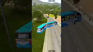 Bus Games | Bus Simulator Indonesia Big Bus Mod Gameplay | Crush Bus Gameplay | #bus #games #shorts