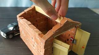 BRICKLAYERS | How to build a garage from mini bricks do-it-yourself garage project