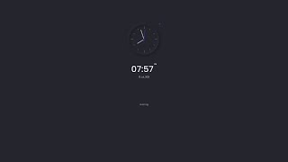 Responsive Analog Clock Design Using HTML CSS & JS | Light & Dark Theme