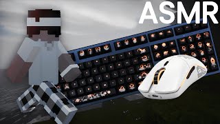 10 Minutes Bedwars ASMR Keyboard \u0026 Mouse Sounds | Hypixel Bedwars