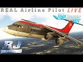 The Next *Study* Level Airliner in MSFS 2024! | Real Pilot | AVRO RJ85 | Just Flight | #msfs2024