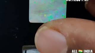 Rs.1200 PER CARAT 💎 6.03 CARATS 💥 SPECIAL NATURAL AUSTRALIAN DOUBLE SIDE FIRE OPAL VENUS ओपल शुक्र