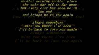 Scorpions-Always Somewhere LYRICS