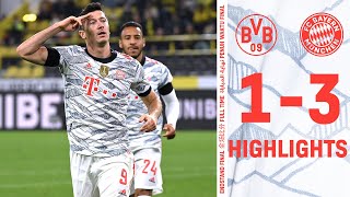 Lewandowski at the double! | Borussia Dortmund vs. FC Bayern | Supercup Highlights