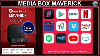 Mediabox Maverick 4K Android TV Box - Netflix and Google Certified | Disney+, Dstv Now & Showmax