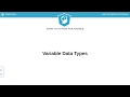 Python Tutorial : Variable Data Types