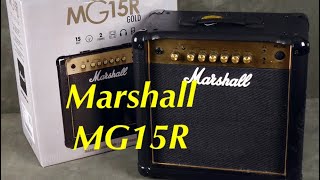 Marshall MG15R Amplifier - Unboxing