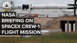 NASA holds a news conference to discuss the SpaceX Crew-1 flight mission — 9/29/2020
