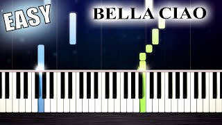 Bella Ciao - EASY Piano Tutorial by PlutaX
