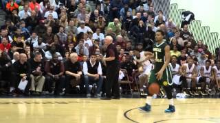 Isaiah Briscoe dunks after foul call