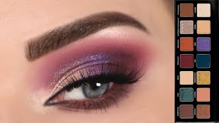 Purple Holiday Eyeshadow Tutorial | Sigma x Angela Bright Eyeshadow Palette