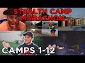 STEALTH CAMPING MARATHON #1 (CAMPS 1-12)